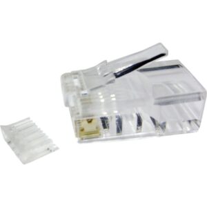 Plug 8 Poli per Cavo di Rete CAT6 23-26 AWG